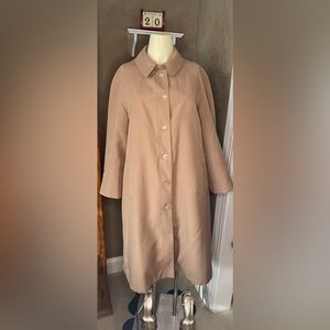 Misty Harbor Vintage Any Weather Trench Coat Removable Wool Liner Women 14P